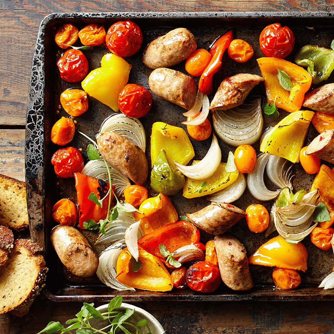 Chicken sausage and peppers 61a1fd20bd88477d8bf50b533498adcc