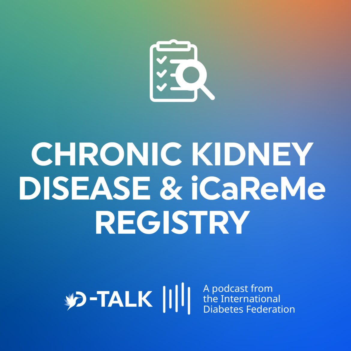 13: how real world evidence can help tackle the global burden of diabetes and chronic kidney disease
