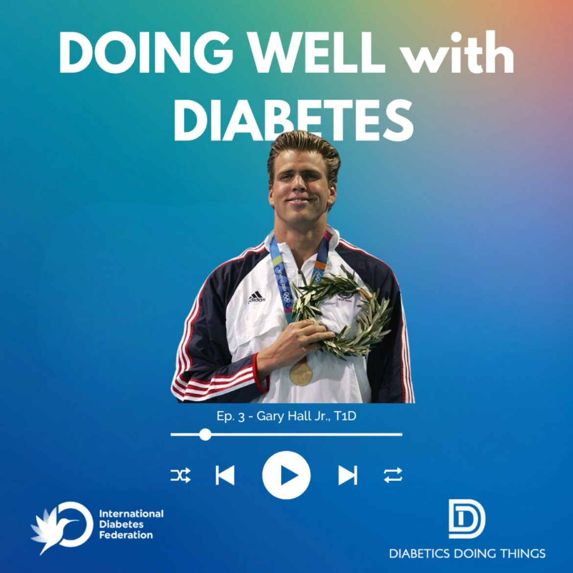 3: doing well with diabetes: gary hall jr.’s journey with diabetes