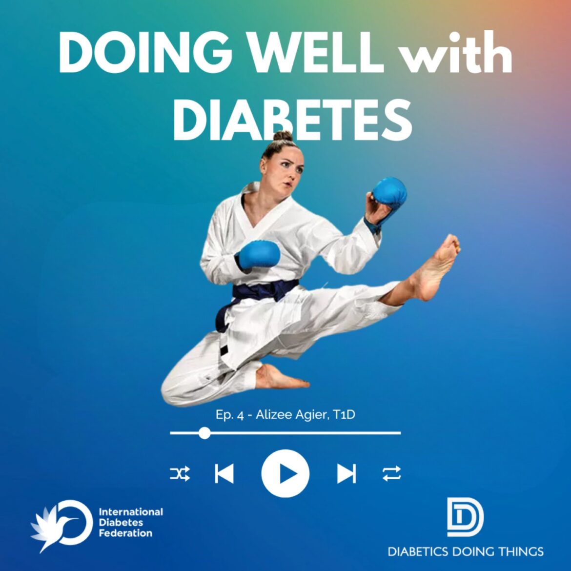 4: doing well with diabetes: karate champion alizée agier’s journey