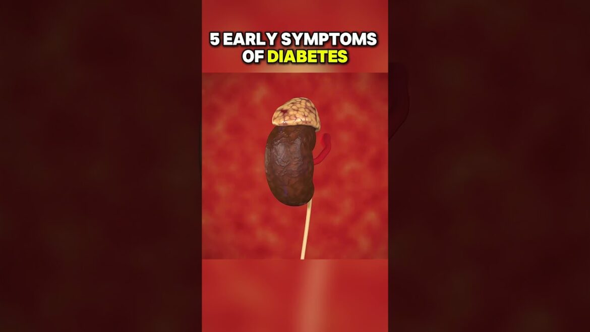 Early 5 signs and symptoms of diabetes #diabetes