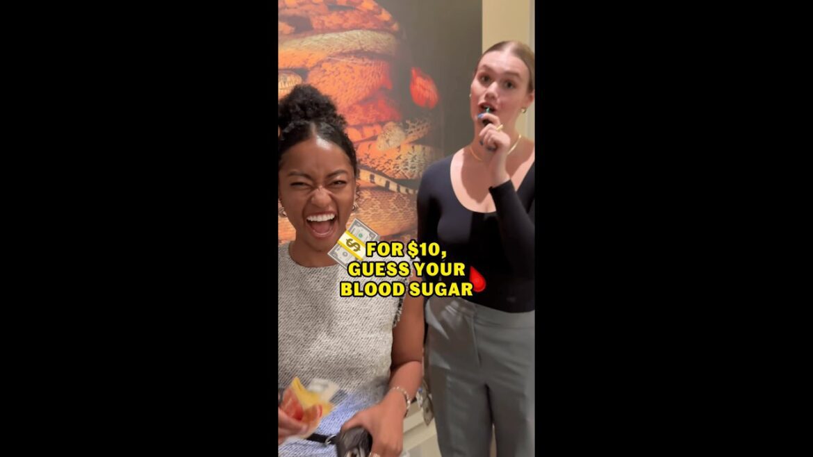 Can you guess your blood sugar? #t1d #type1diabetes #diabetes