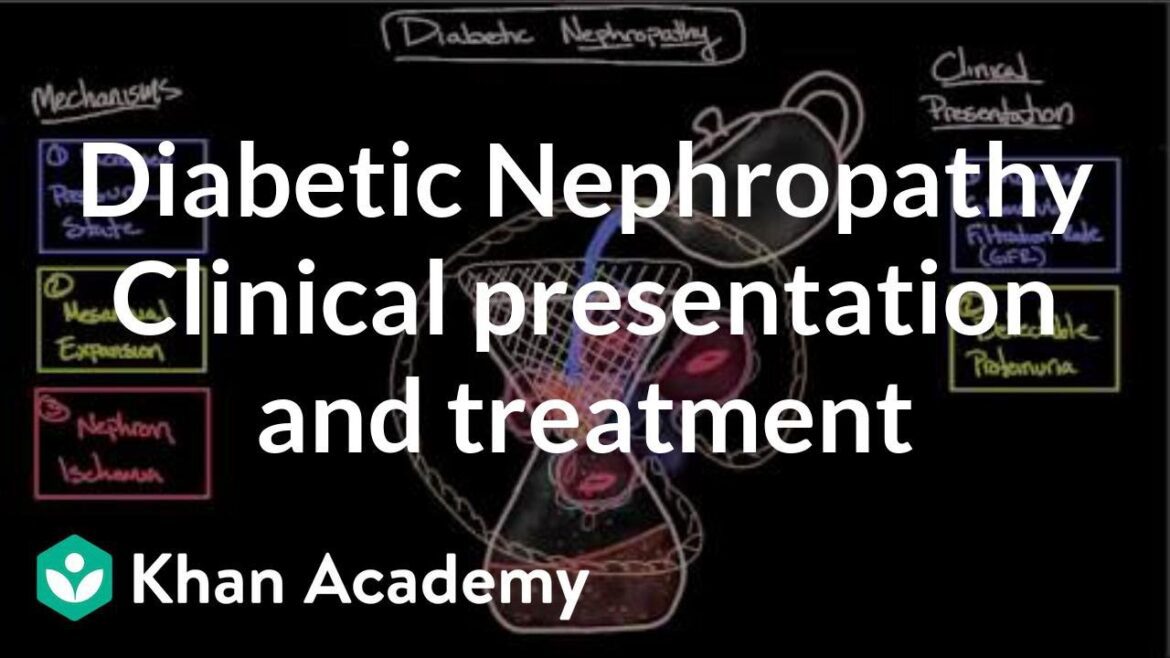 Diabetic nephropathy clinical presentation & treatment | nclex rn |