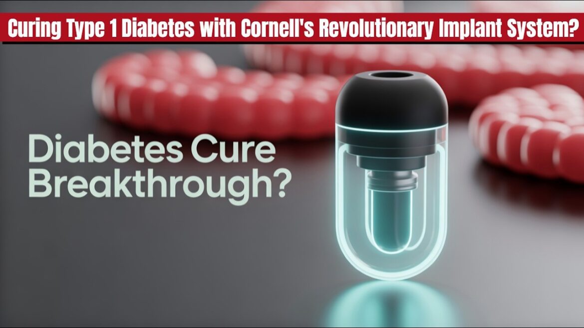 Game Changer at Cornell University for TYPE 1 Diabetes! The Oxygenated
