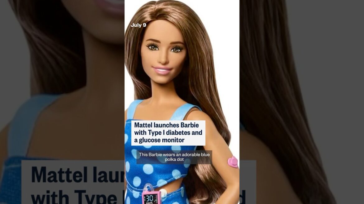 Mattel launches Barbie with Type I diabetes and a glucose