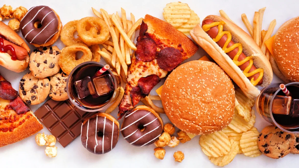 Junk food table