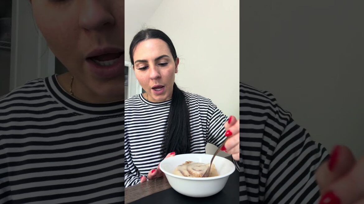 I severely underestimated the carbs in a cinnamon roll #diabetes