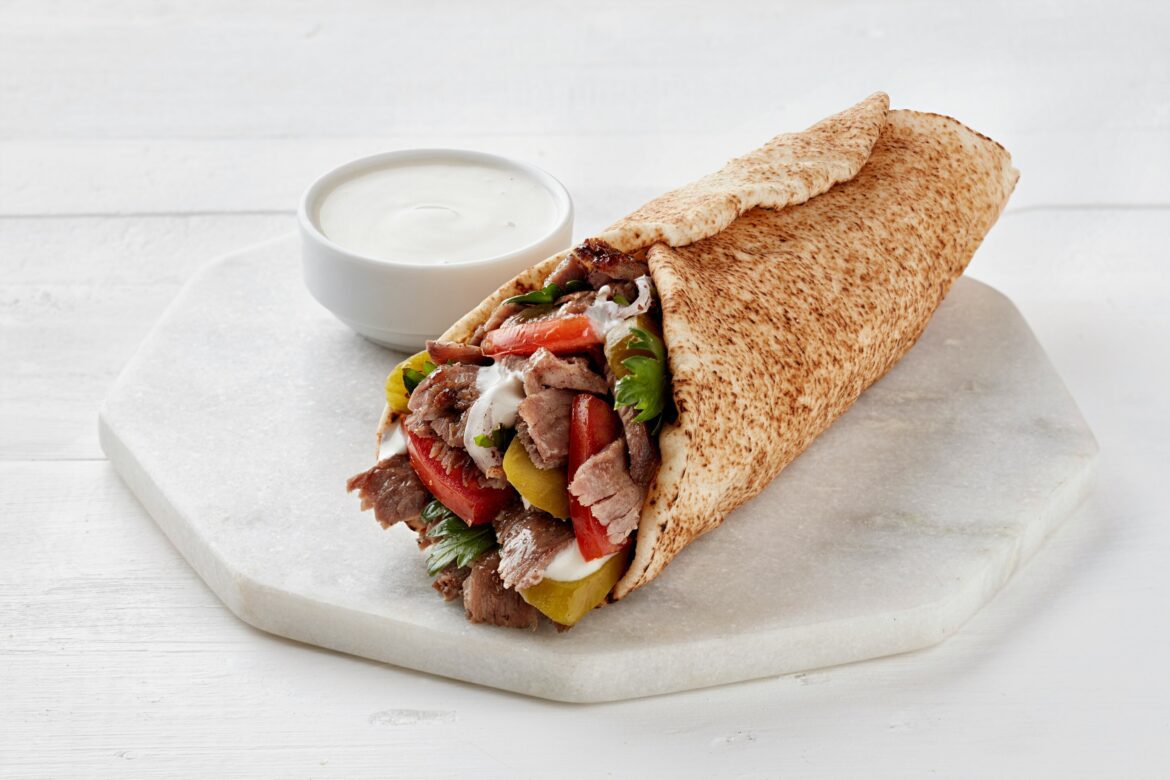 Meal with beef