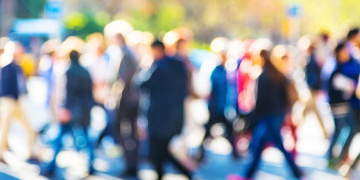 Blurred vision walking