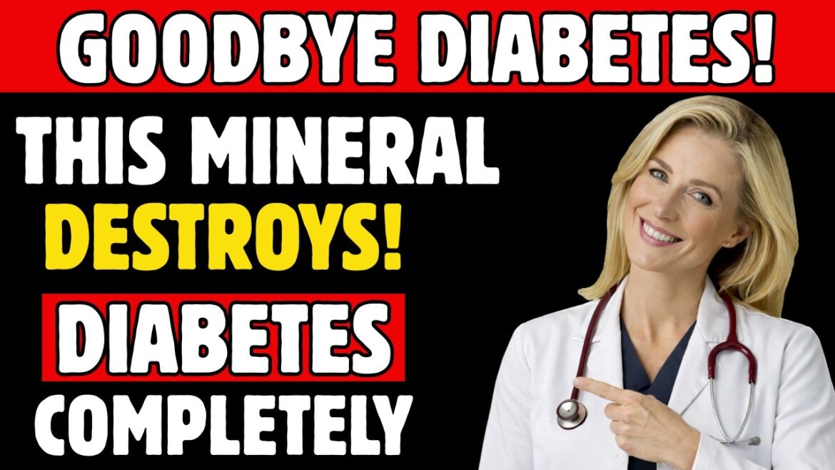 3 Essential Minerals For Diabetics to Improve Blood Sugar &