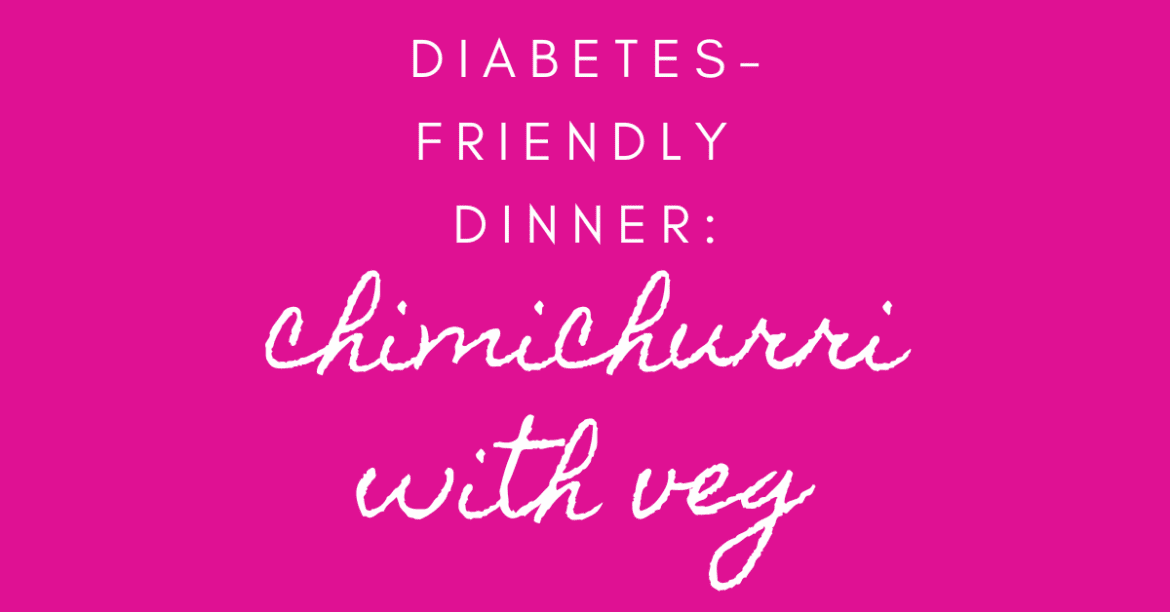 Chimichurri with veg