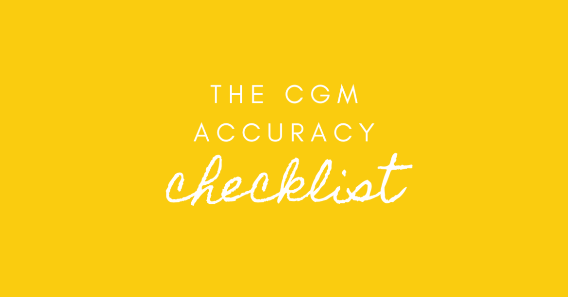 Research CGM Accuracy