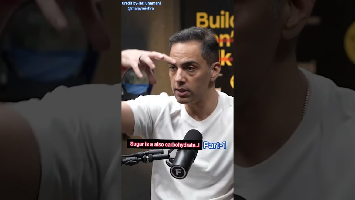 Sugar is a also carbohydrate..! Part 1 #healthupdate #sugar #carbohydrate #rajshamani