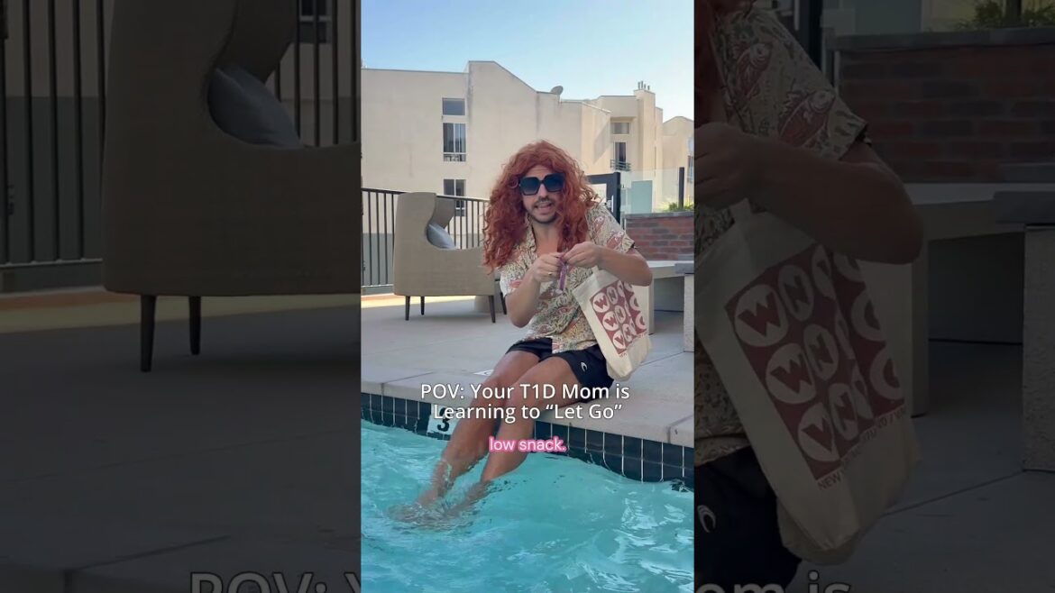 POV: Your T1D Mom is Learning To "Let Go" #shorts