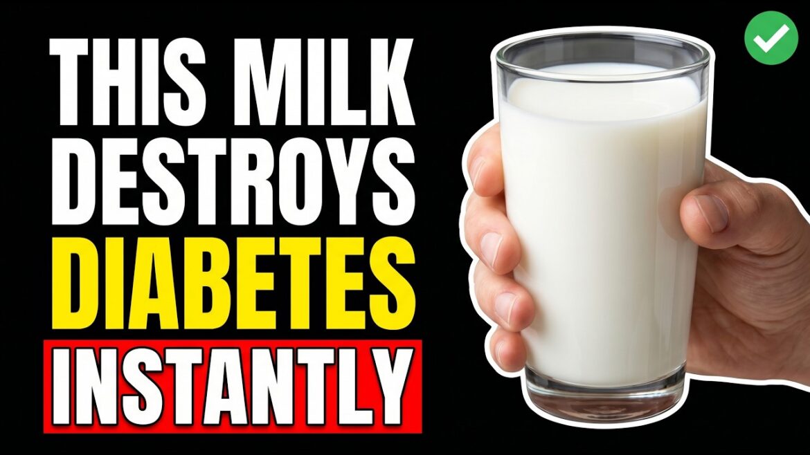 The MILK Every DIABETIC Should DRINK to LOWER Blood Sugar