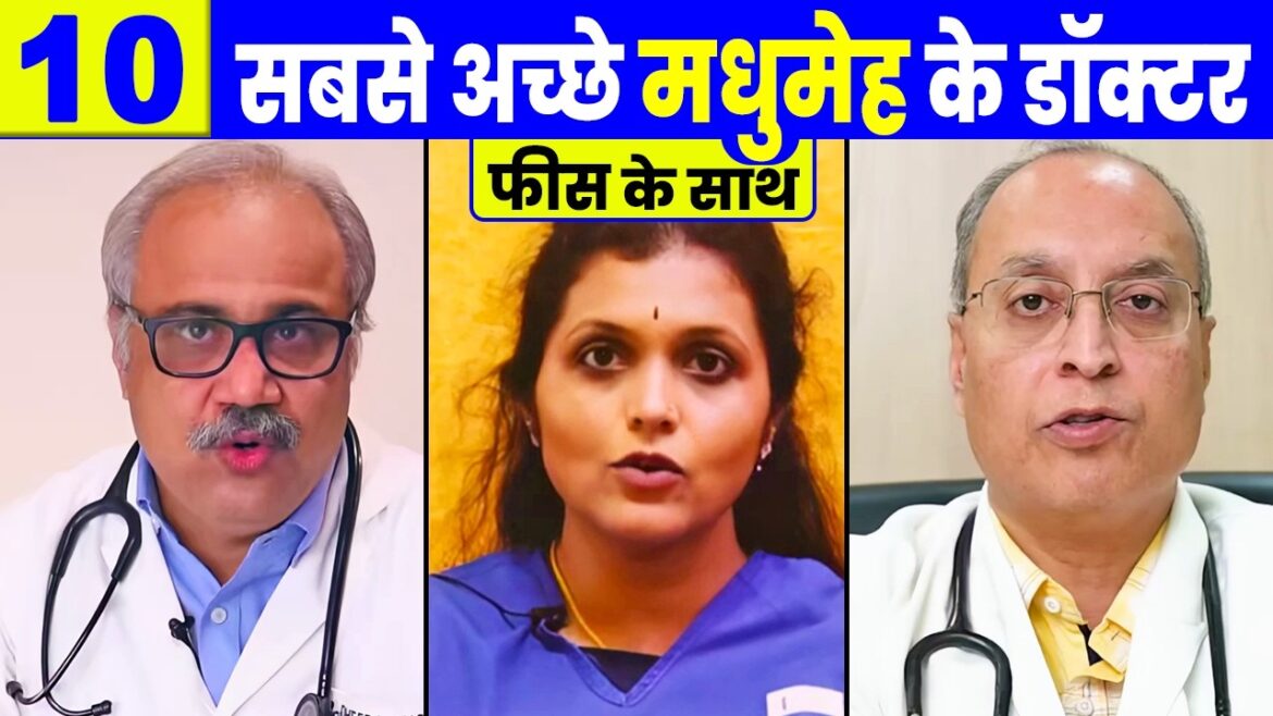 Top 10 Best DIABETES DOCTORS in INDIA | Sugar Treatment