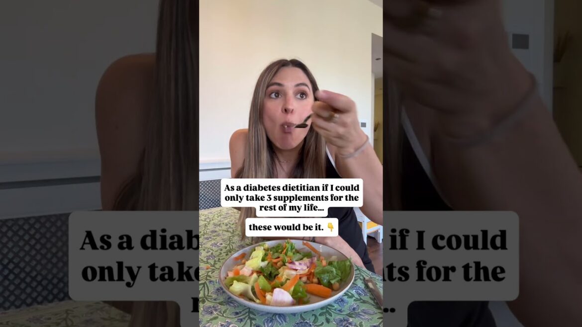 As a diabetes dietitian, if I could only take