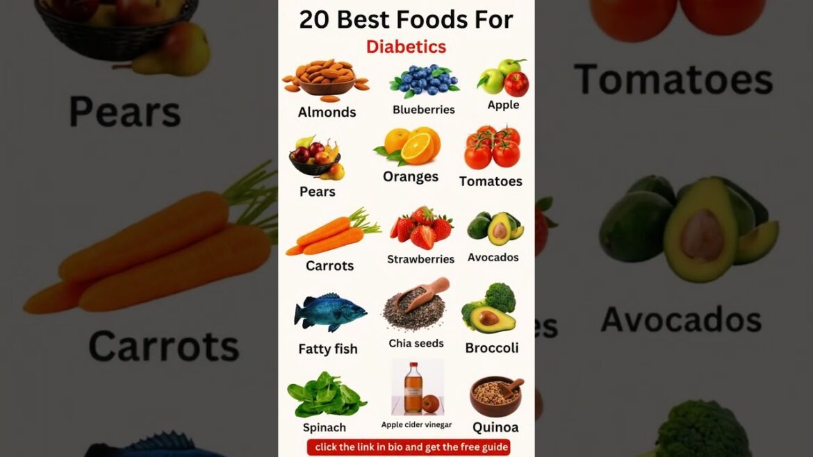 Best Foods for Diabetes: 20 Diabetes Friendly Foods to Add to