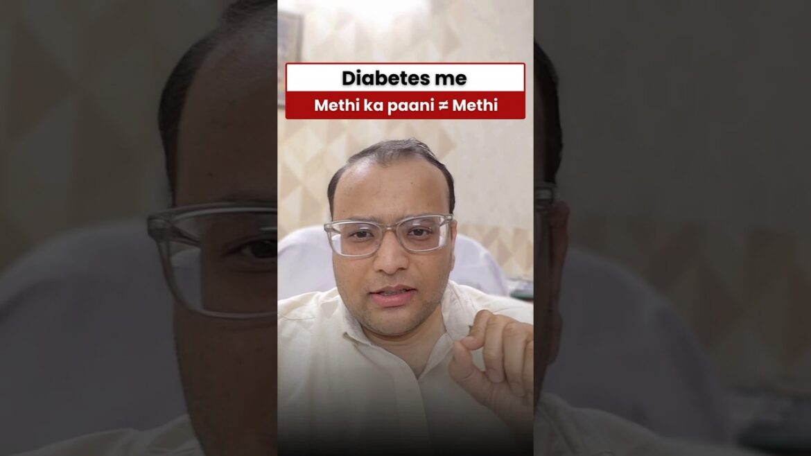 Methi Dana for Diabetes: What is the right way? |